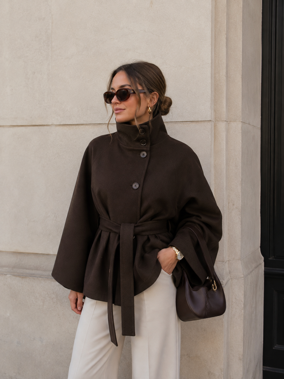 Céleste Belted Coat