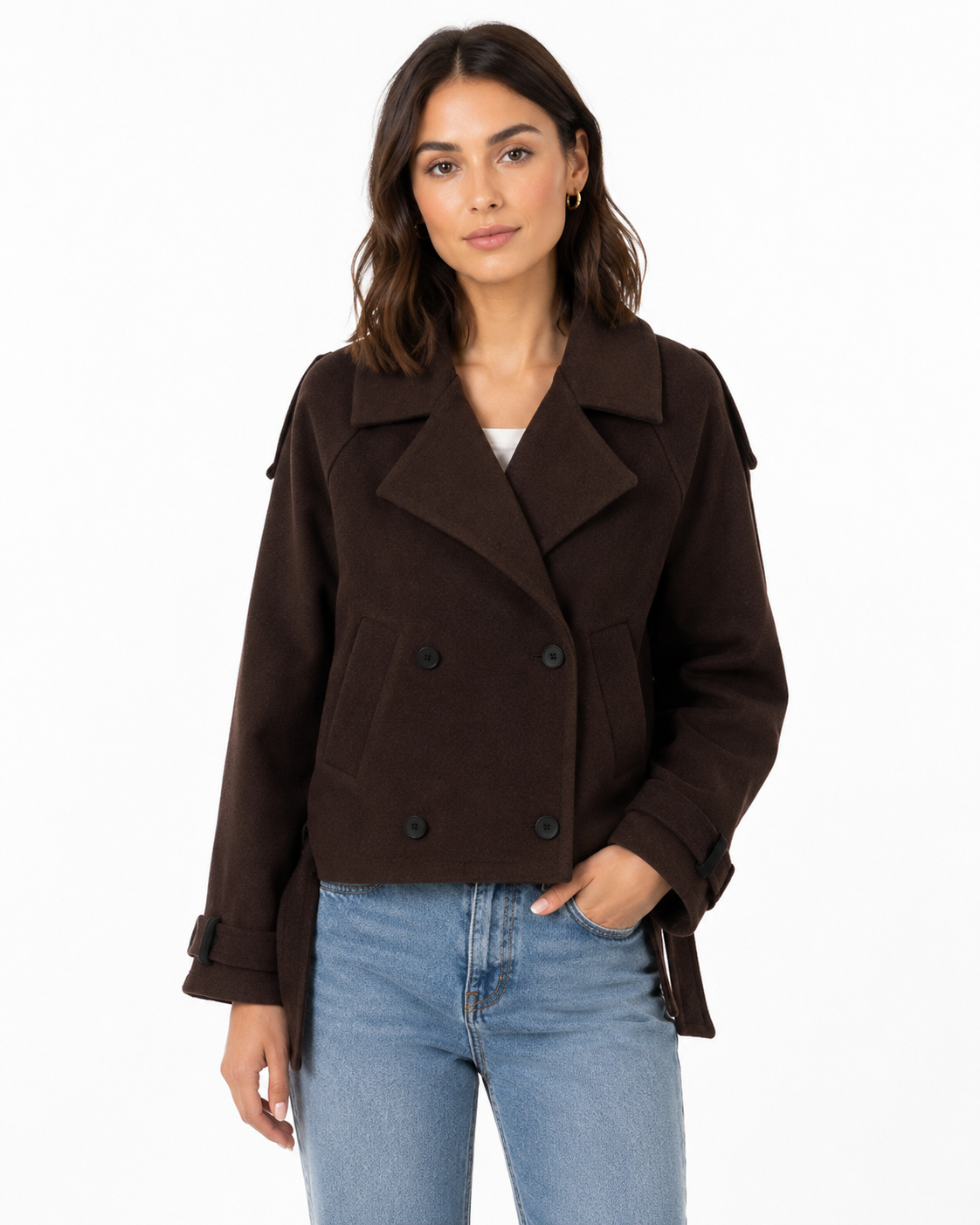 Élodie Cropped Coat