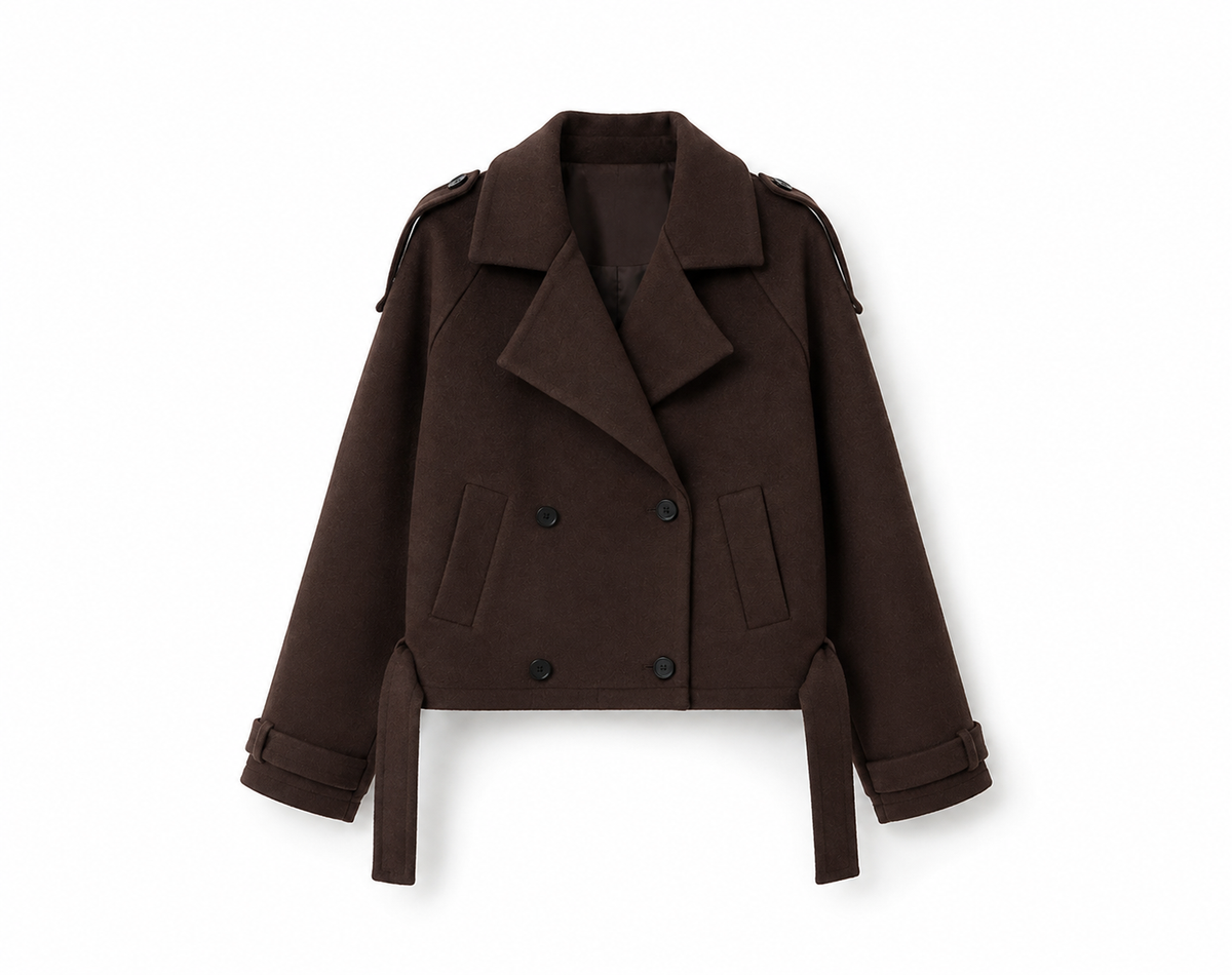 Élodie Cropped Coat