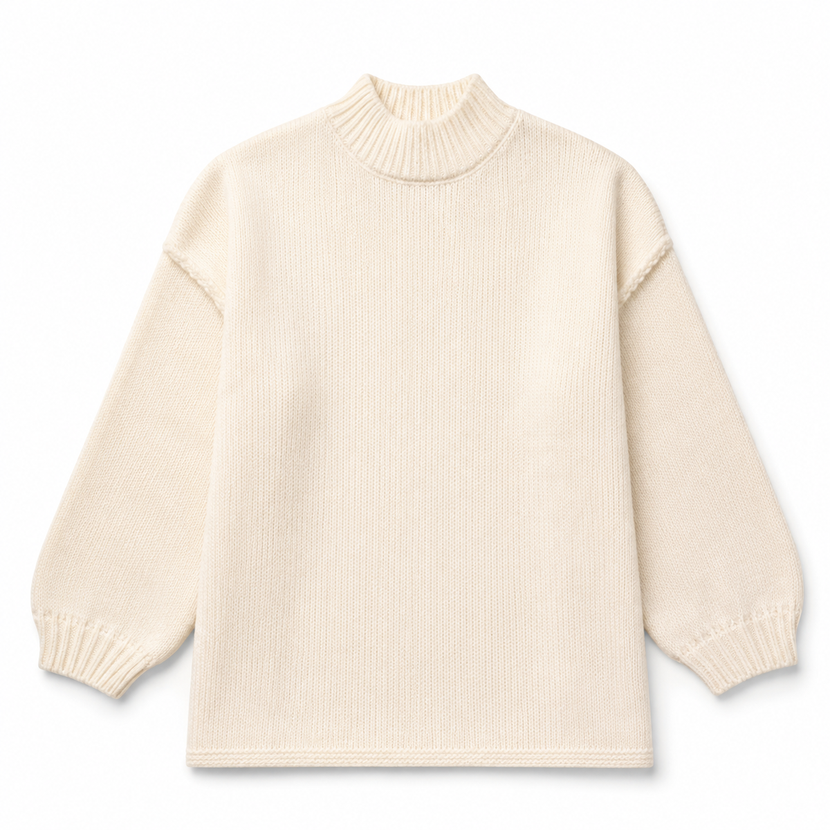 Amélie Relaxed Knit – Beige