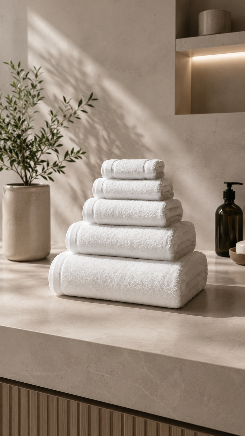 Maison™ Luxe Handdoekenset – Wit
