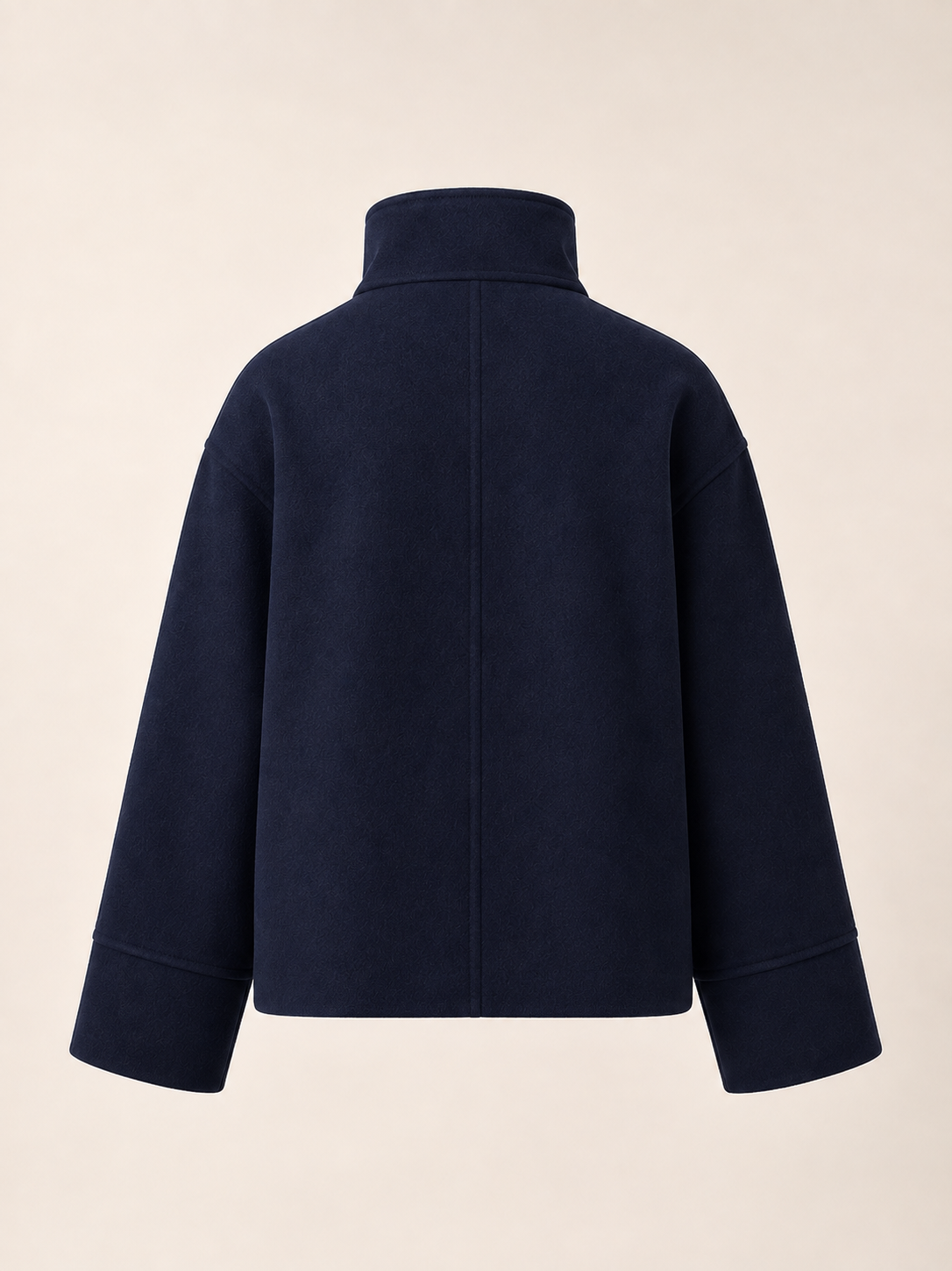 Noëlle Short Coat – Navy
