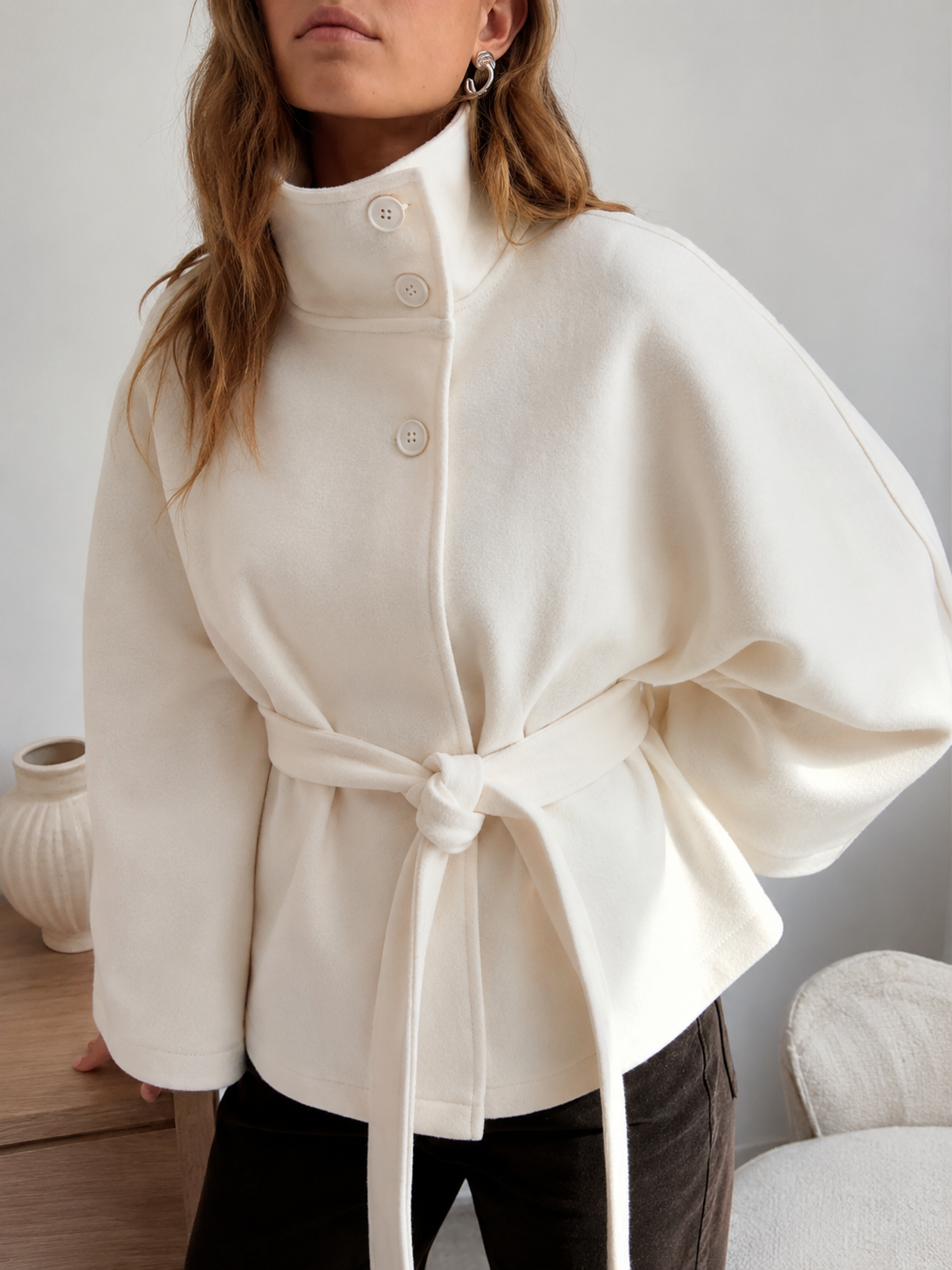 Céleste Belted Coat